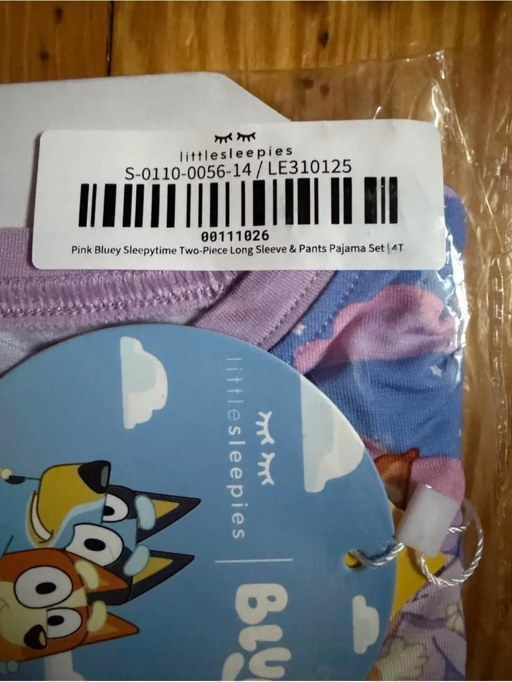 Little Sleepies Bluey sleepy time Limited Edition Pajama Set